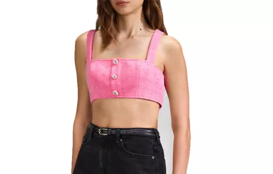 Self-portrait Майка женская темно-розовая