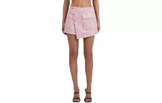 Self-portrait Повседневная короткая юбка женская розовые