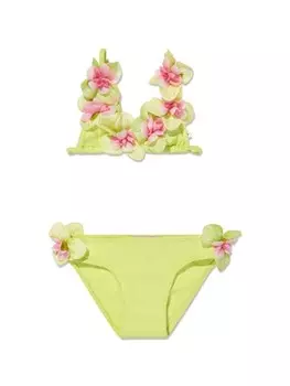 SELINIACTION KIDS комплект бикини с цветочной аппликацией
