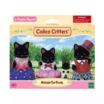 Семья полуночных кошек Calico Critters Calico Critters