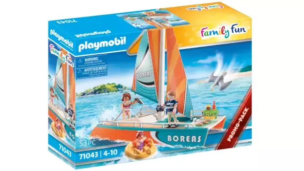 Семейное развлечение катамаран Playmobil
