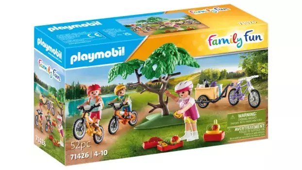 Семейное развлечение тур на горном велосипеде Playmobil