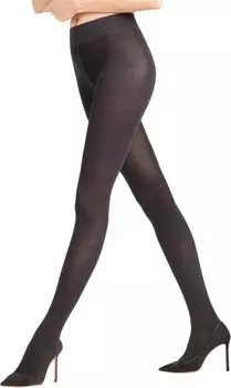 Семейные хлопковые колготки Falke, черный