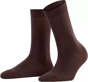 Семейные хлопковые носки для экипажа Falke, цвет Dark Brown