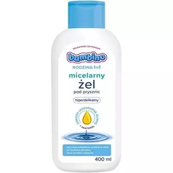 Семейный гипоаллергенный гель для душа и ванны 400мл, Bambino