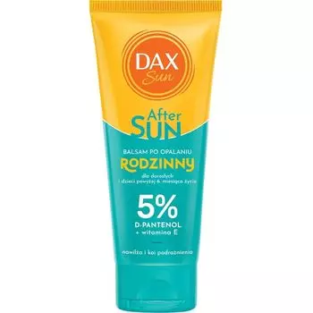Семейный лосьон после загара с 5% д-пантенолом, 100 мл Dax Sun after sun