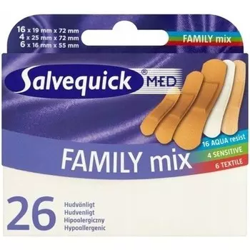 Семейный микс SALVEQUICK MED Orkla