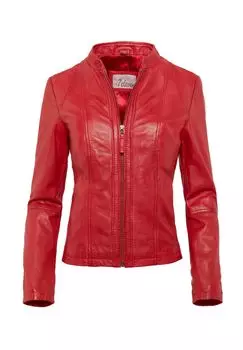 СЕМЕРА кожаная куртка 7eleven, красный