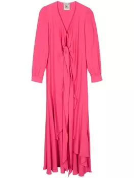 Semicouture амина макси платье, розовый