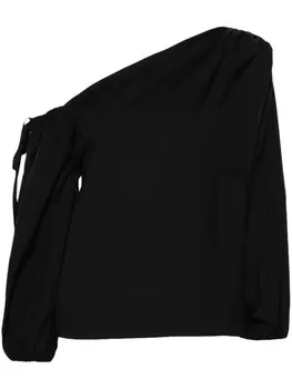 Semicouture блузка асимметричного кроя, черный
