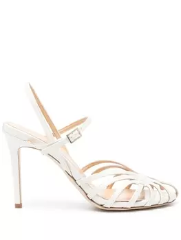 Semicouture босоножки на каблуке, белый