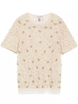 Semicouture футболка Louisa, нейтральный