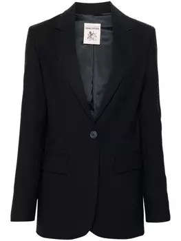 Semicouture однобортный блейзер, синий