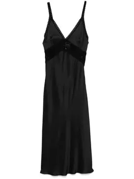 Semicouture платье миди Jacinta, черный