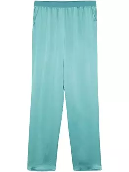 Semicouture прямые брюки, синий