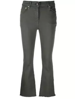 Semicouture расклешенные джинсы Frederik, зеленый