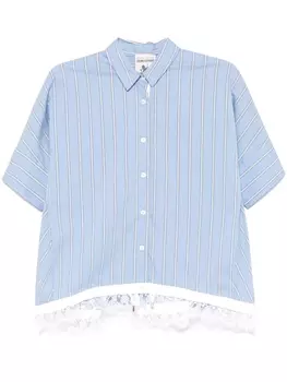 Semicouture рубашка в полоску, синий