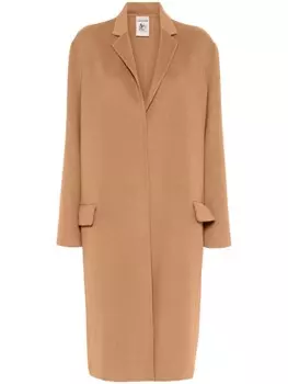 Semicouture шерстяное пальто, коричневый