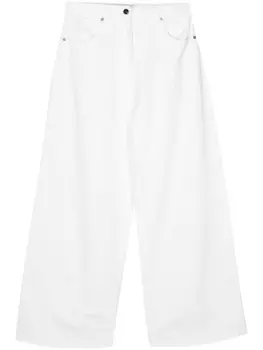 Semicouture широкие джинсы, белый