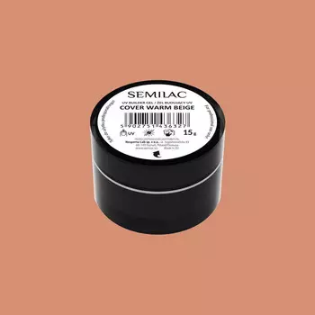 Semilac Builder Gel Cover, Теплый бежевый строительный гель