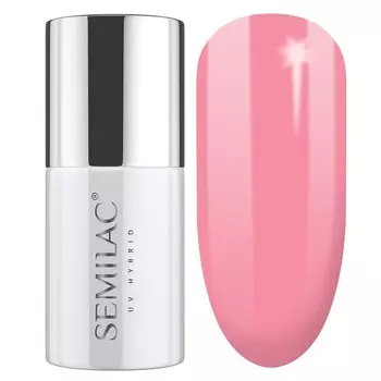 Semilac, Business Line, гибридный лак для ногтей, 212 Natural Pink, 7 мл