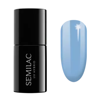 Semilac UV Hybrid City Break гибридный лак для ногтей, 545 City Break Time To Fly