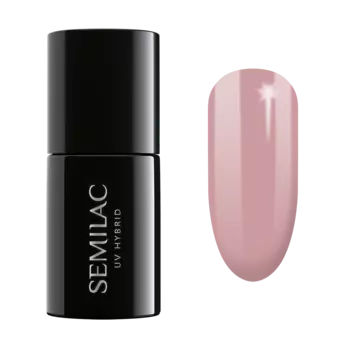 Semilac UV Hybrid гибридный лак для ногтей, 136 Creamy Muffin
