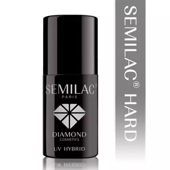 Semilac, UV Hybrid, гибридный лак, твердый, 7 мл