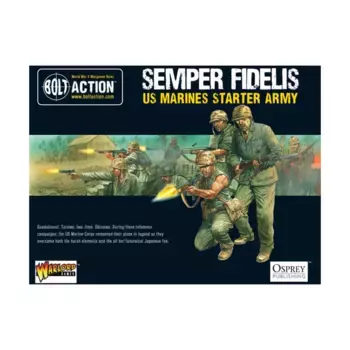 Semper Fidelis - Стартовая армия морской пехоты США, Bolt Action - US Marines (28mm)