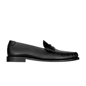 Сен-Лоран Ле Лофер Пенни Тапочки Saint Laurent, черный