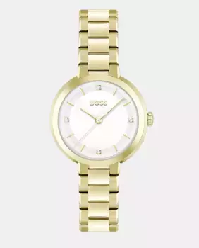 Sena 1502758 женские часы из золотой стали Boss, золотой