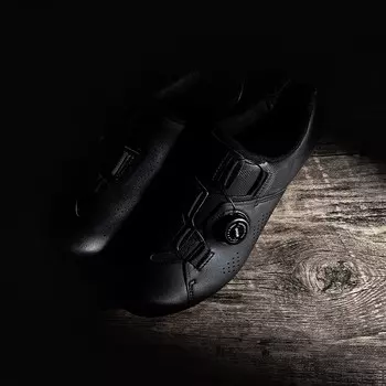 Шоссейные велосипедные туфли Santic Sendike с замком профессиональные 41, черный