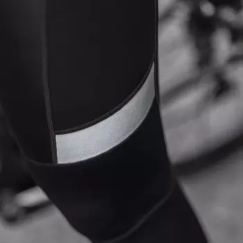 Sendike Велосипедные брюки с нагрудником для весны и осени [Mutu] Черный M Santic