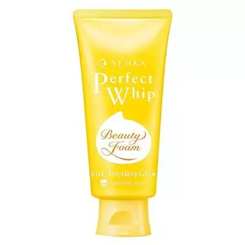 Senka Perfect Whip Vit C Poreless Glow 100 г, Yellow