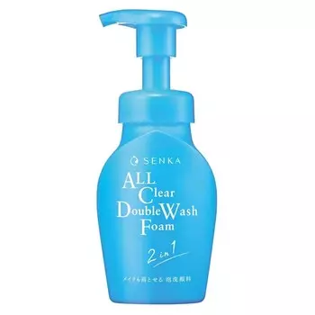 Senka ВСЕ. Прозрачная пена Double W 150 мл, White