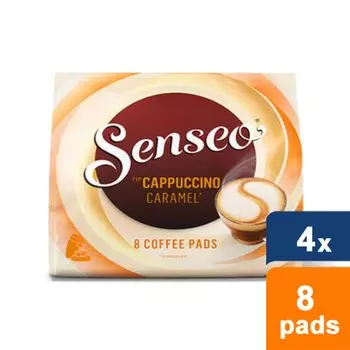 Senseo Cappuccino Caramel - 4x8 подушечек