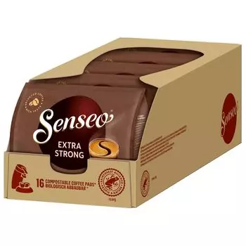 SENSEO Pads Extra Strong Senseopads 5 x 16 напитков - 80 подушечек