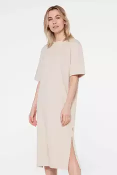 SENSES.THE LABEL Летнее платье из хлопка Senses.The Lable, цвет Bleached Sand