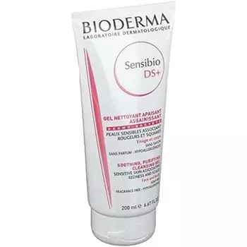 Sensibio Ds+ Пенящийся очищающий гель 200 мл, Bioderma
