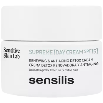 Sensilis Supreme омолаживающий дневной крем для лица SPF15, 50 мл