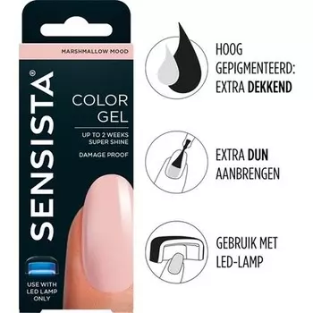 Sensista Color Gel Marshmallow Mood — розовый/телесный