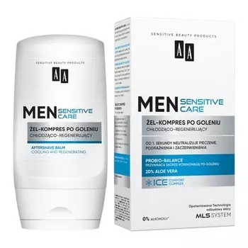 Sensitive Care Охлаждающий и восстанавливающий гель после бритья 100 мл Aa Men