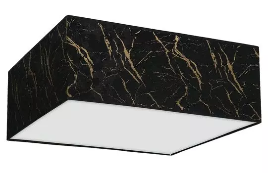 Senso Black/Gold Square 3Xe27 Потолочный светильник Потолочный светильник Milagro, черный