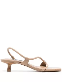 Senso босоножки Teyana на каблуке-рюмке, нейтральный цвет