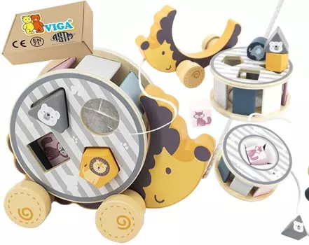 Сенсорная игрушка ЕЖИК для детей 2, 3, 4 лет viga 24 мес+ сенсорные игрушки-монстессори PakaNiemowlaka