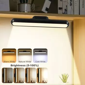 Сенсорная лента с регулируемой яркостью, магнитная настольная лампа, USB-подсветка шкафа, светодиодная настольная лампа jesunfuzhu