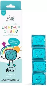 Сенсорные кубики для ванны, светящиеся в воде Blair Blue Glo Pals Inna marka