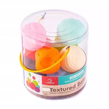 СЕНСОРНЫЕ ШАРИКИ, набор из 10 шт., формы, цвета Midex