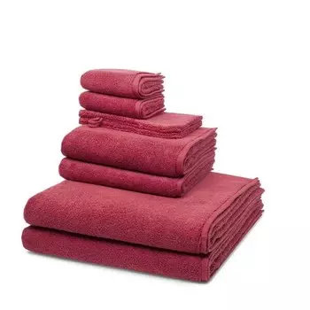 Sensual Skin Набор полотенец Ross (8 шт), 50x1x100 см цвет vino