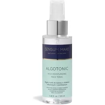 Sensum Mare Algotonic Rich Увлажняющий тоник для лица Питательный Успокаивающий Освежающий pH-балансирующий тоник с морскими водорослями 100 мл